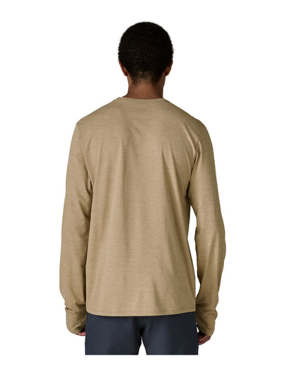 Long Sleeve Capilene Cool Sun Shirt Mens - Seabird Grey/Light Seabird Grey X-Dye