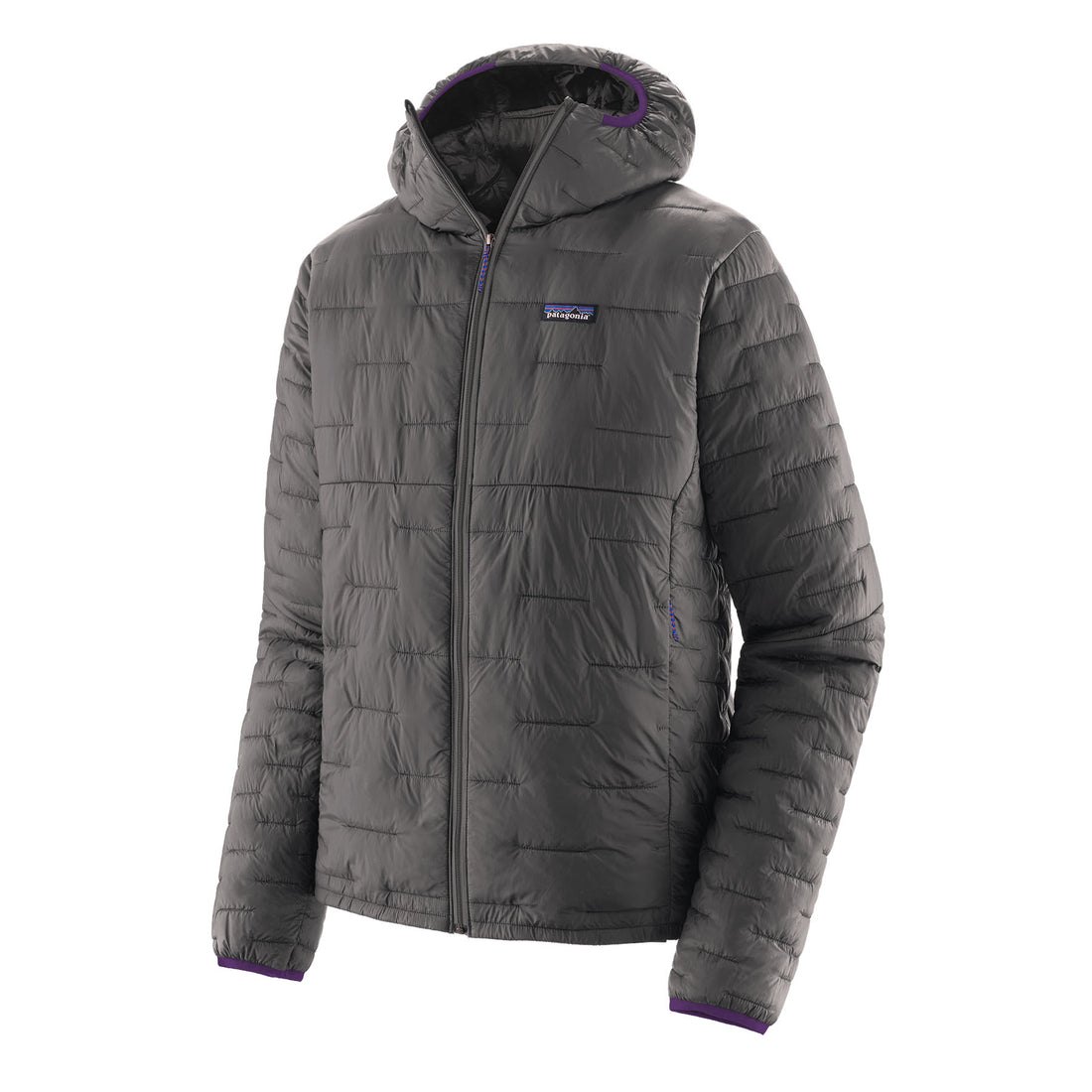 Micro Puff Hoody Mens - Forge Grey
