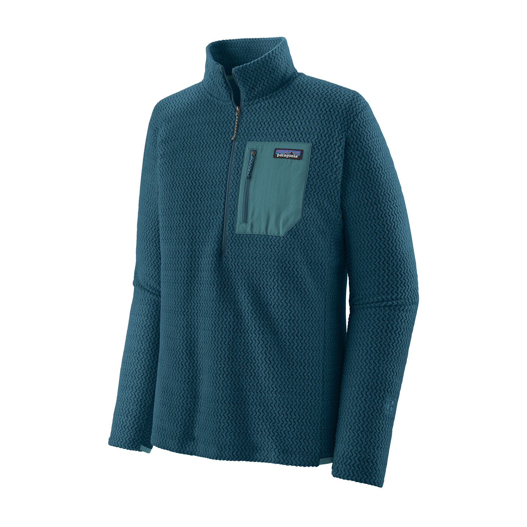 R1 Air Zip Neck Mens - Tidal Teal