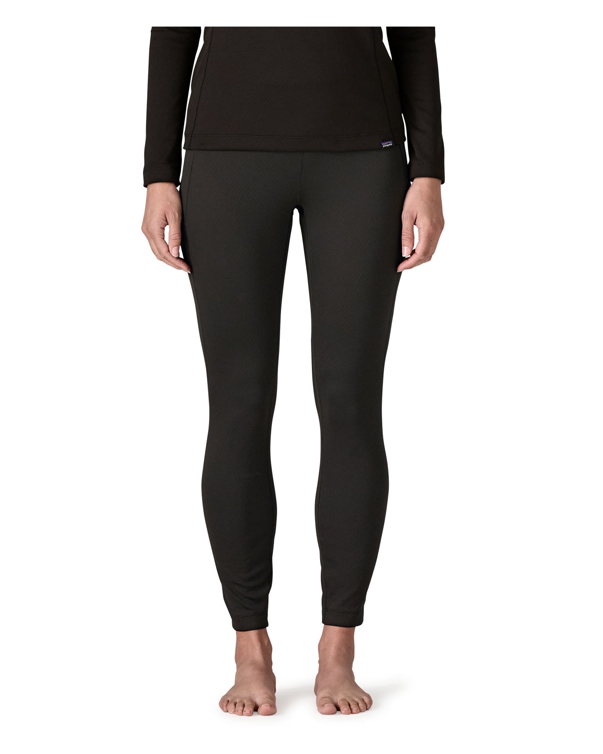 Capilene Midweight Bottoms Womens - Black