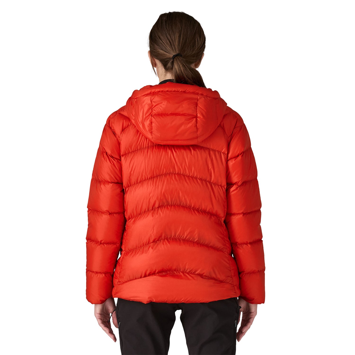 Fitz Roy Down Hoody Womens - Madder Red