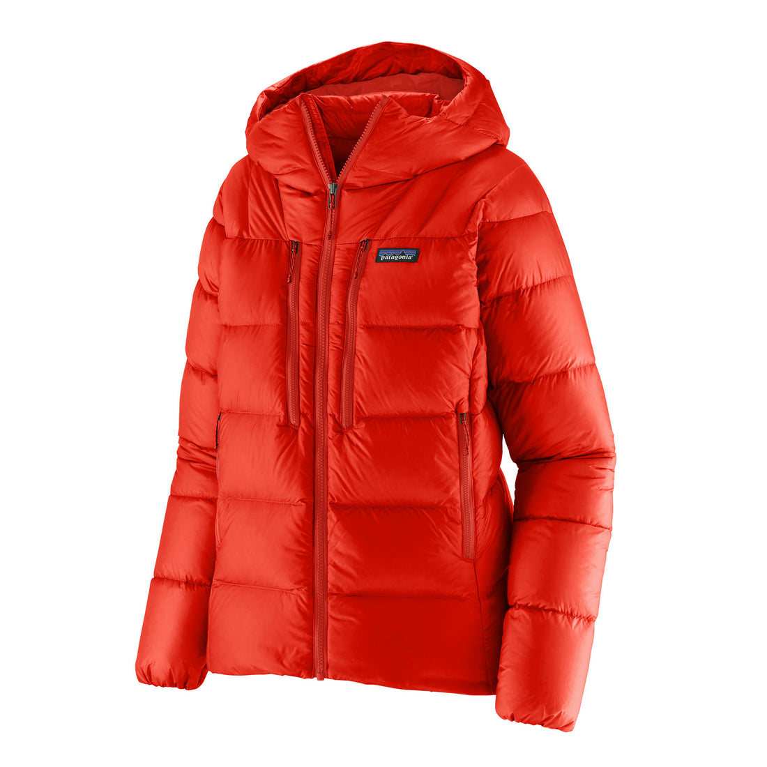 Fitz Roy Down Hoody Womens - Madder Red