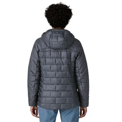Hi-Loft Nano Puff Hoody Womens - Smolder Blue