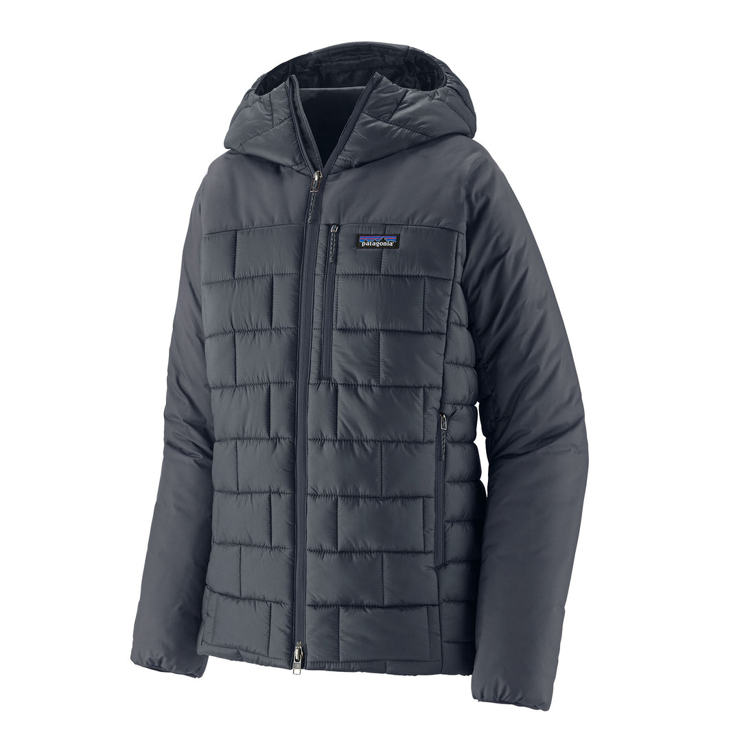 Hi-Loft Nano Puff Hoody Womens - Smolder Blue