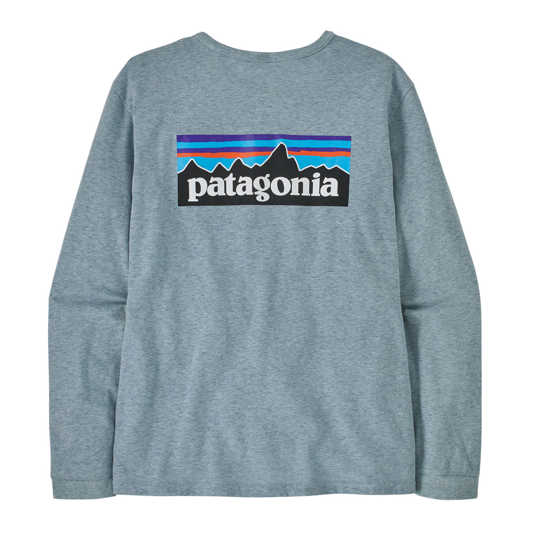 Long Sleeve P-6 Logo Responsibili-Tee Womens - Thermal Blue