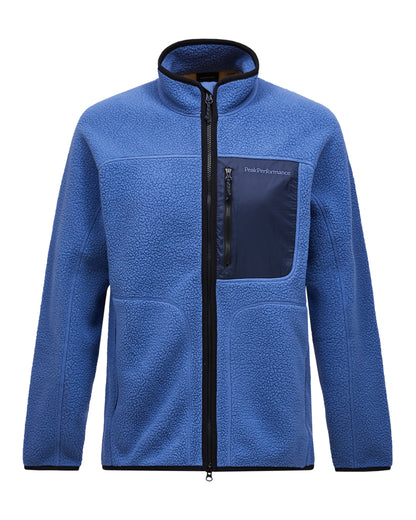 Naturerush Pile Zip Jacket Mens - Summit Sky