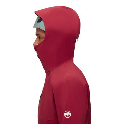 Alto Guide HS Hooded Jacket Mens - Blood Red