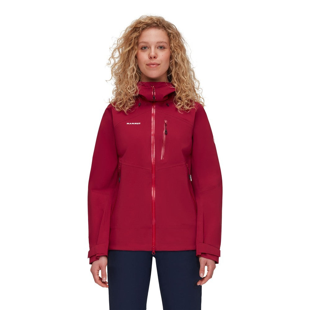 Alto Guide HS Hooded Jacket Womens - Blood Red