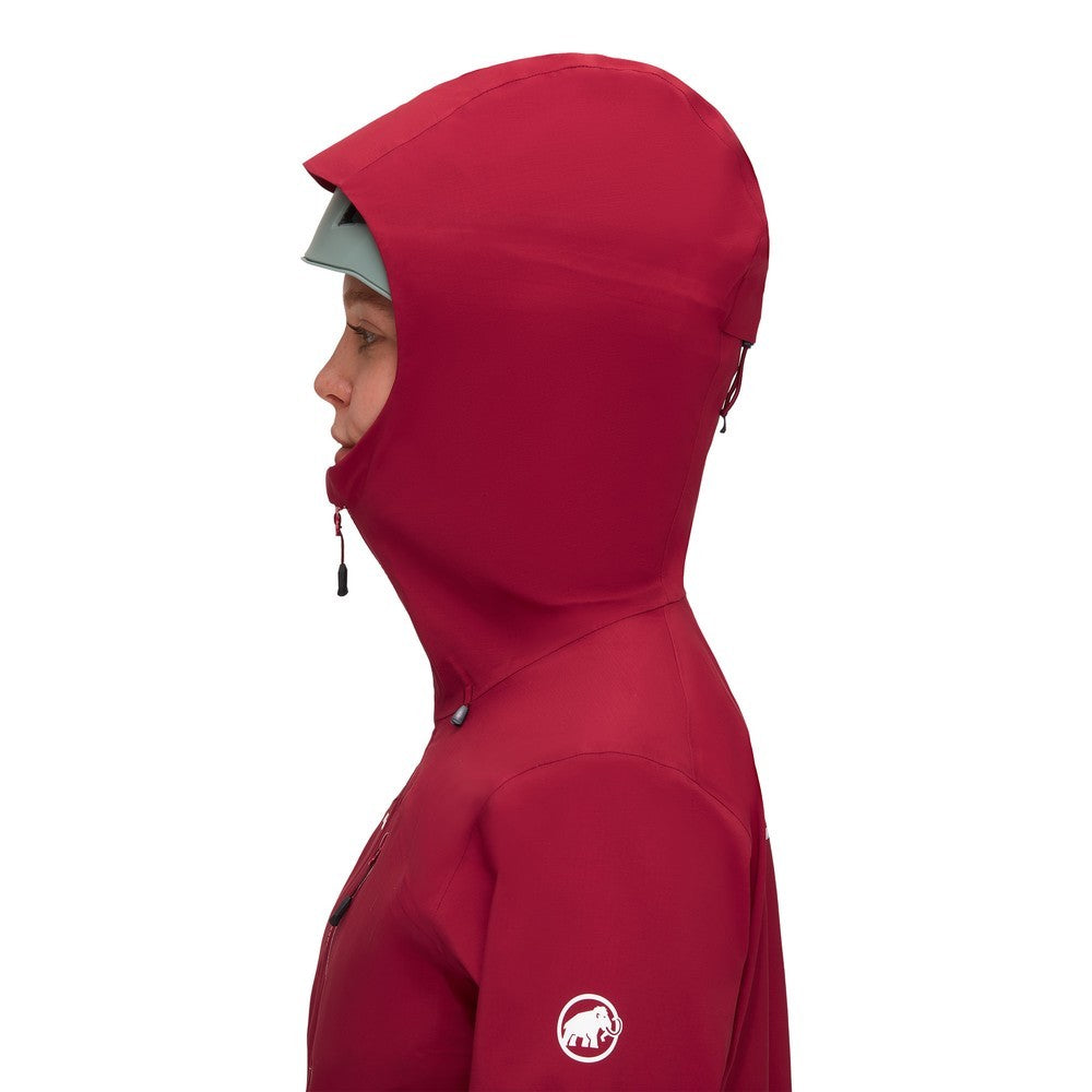 Alto Guide HS Hooded Jacket Womens - Blood Red