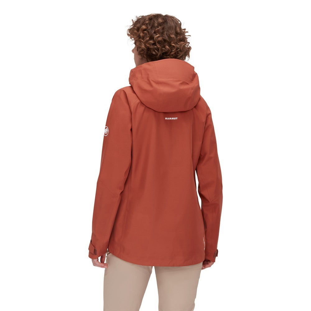 Crater IV HS Hooded Jacket Womens - Brick