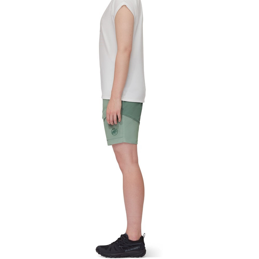 Zinal Hybrid Shorts Womens - Jade-Dark Jade