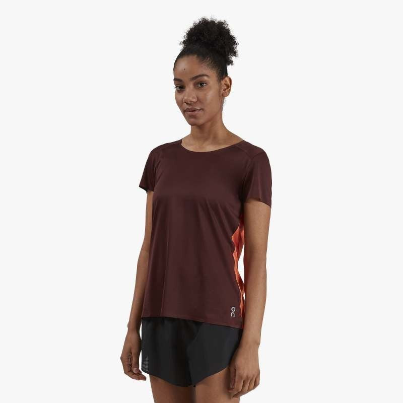 Performance T Womens - Mulberry/Spice