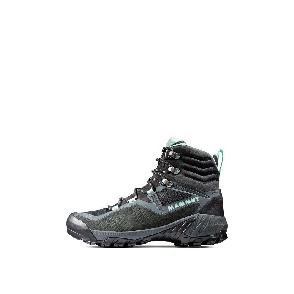 Sapuen High GTX Womens - Dark Steel-Neo Mint