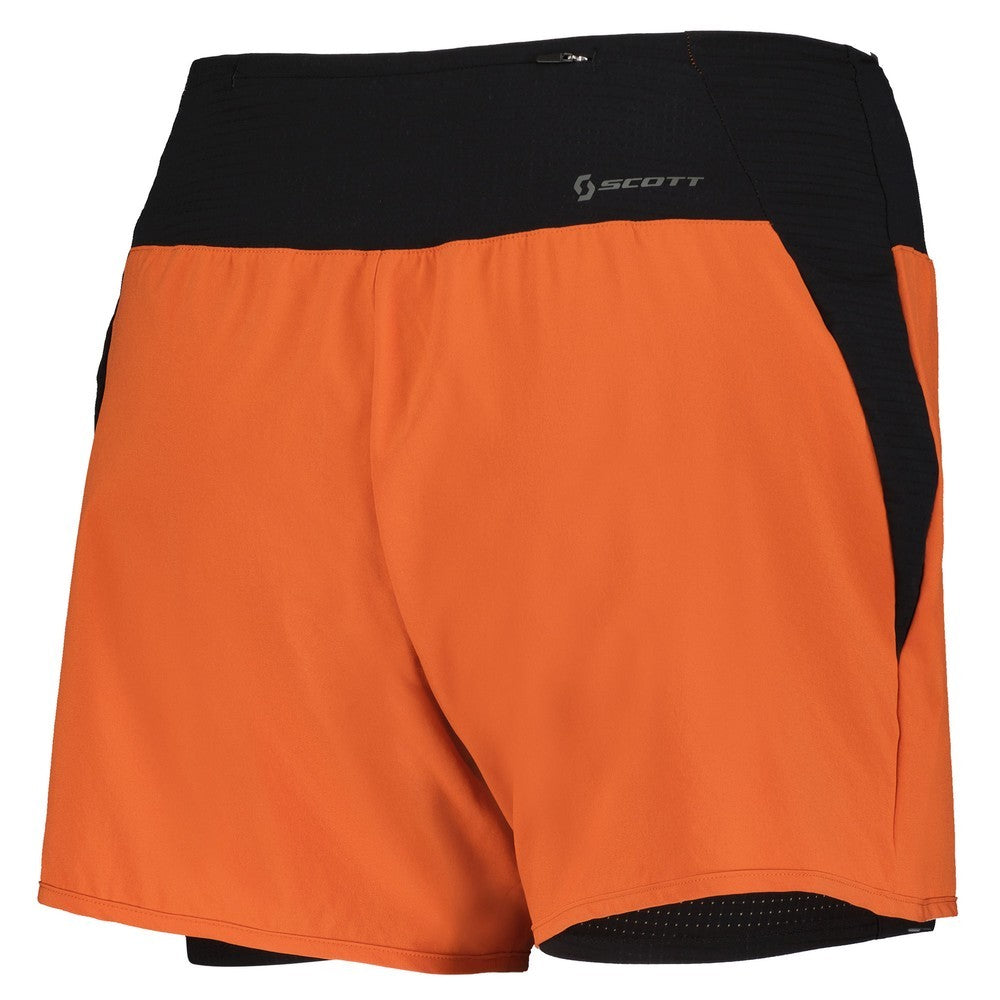 Endurance Tech Hybrid Shorts Womens - Braze Orange/Black