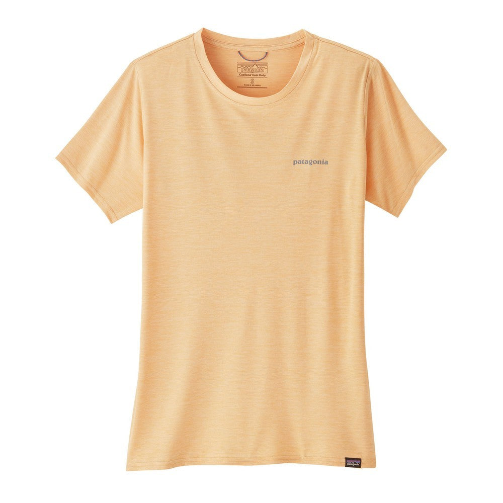 Cap Cool Daily Graphic Shirt Womens-Waters - Boardshort Logo: Sandy Melon X-Dye
