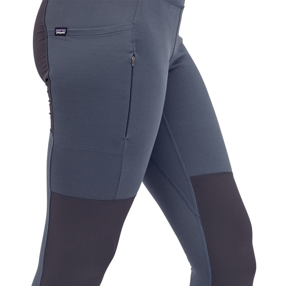 Pack Out Hike Tights Womens- Smolder Blue