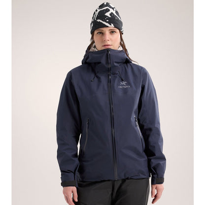 Beta AR Jacket Stormhood Womens - Black Sapphire