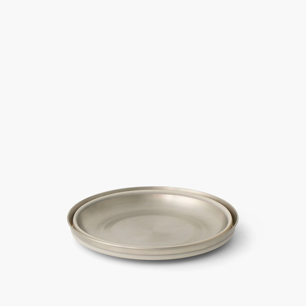 Detour Stainless Steel Collapsible Bowl - Grey