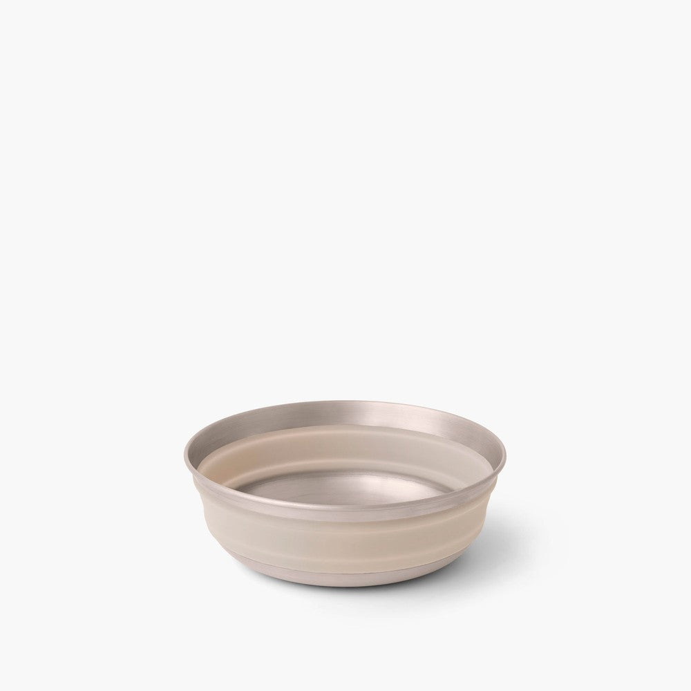 Detour Stainless Steel Collapsible Bowl - Grey