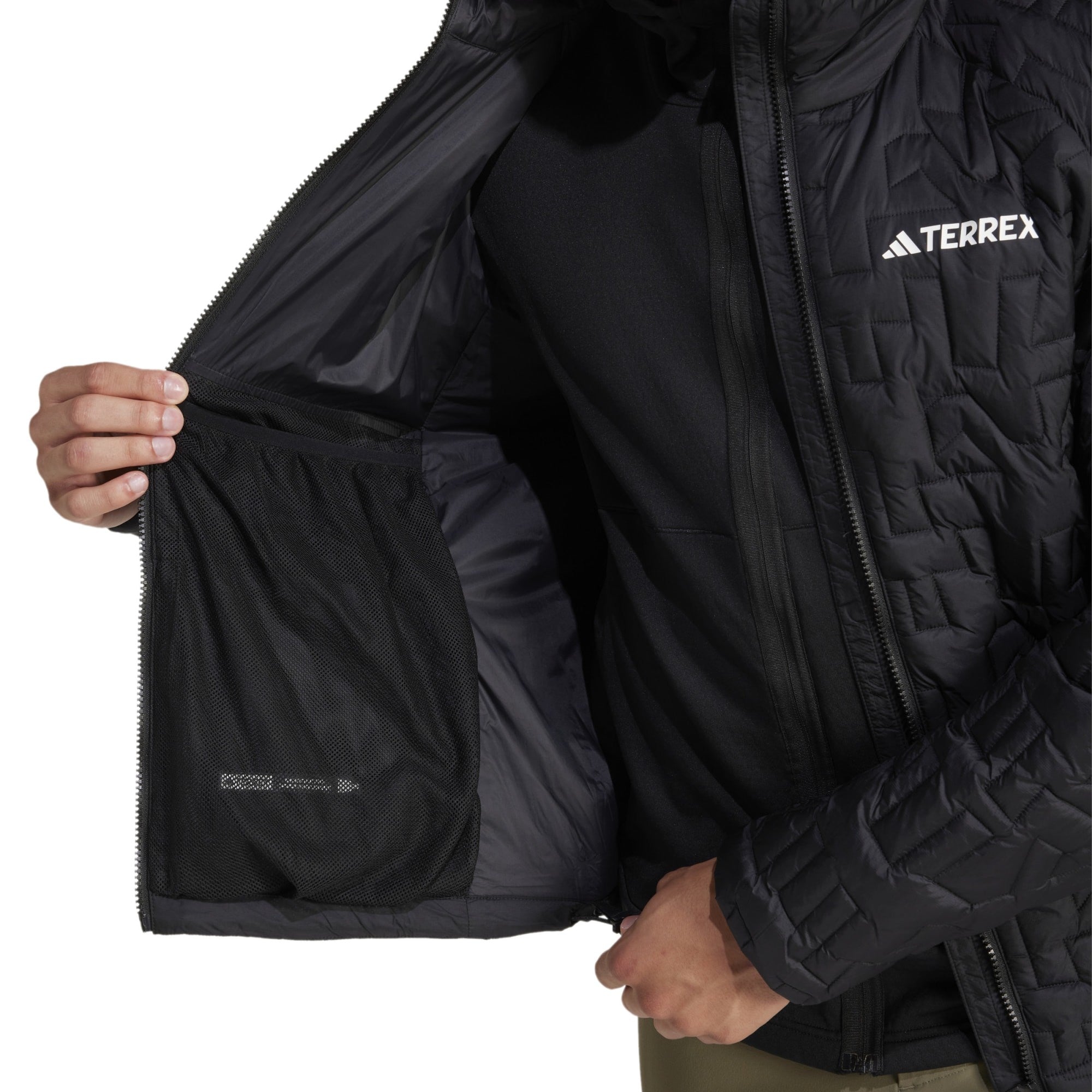 Xperior Light Hooded Jacket Mens - Black