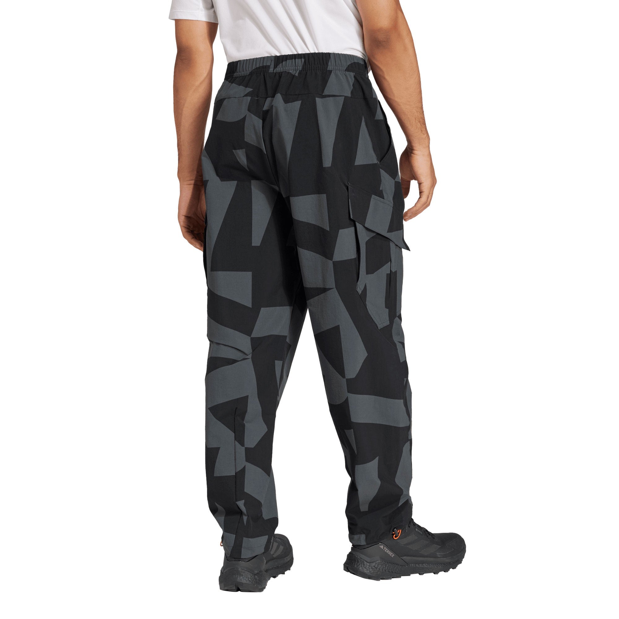 Cargo All Over Print Pant Mens - Black