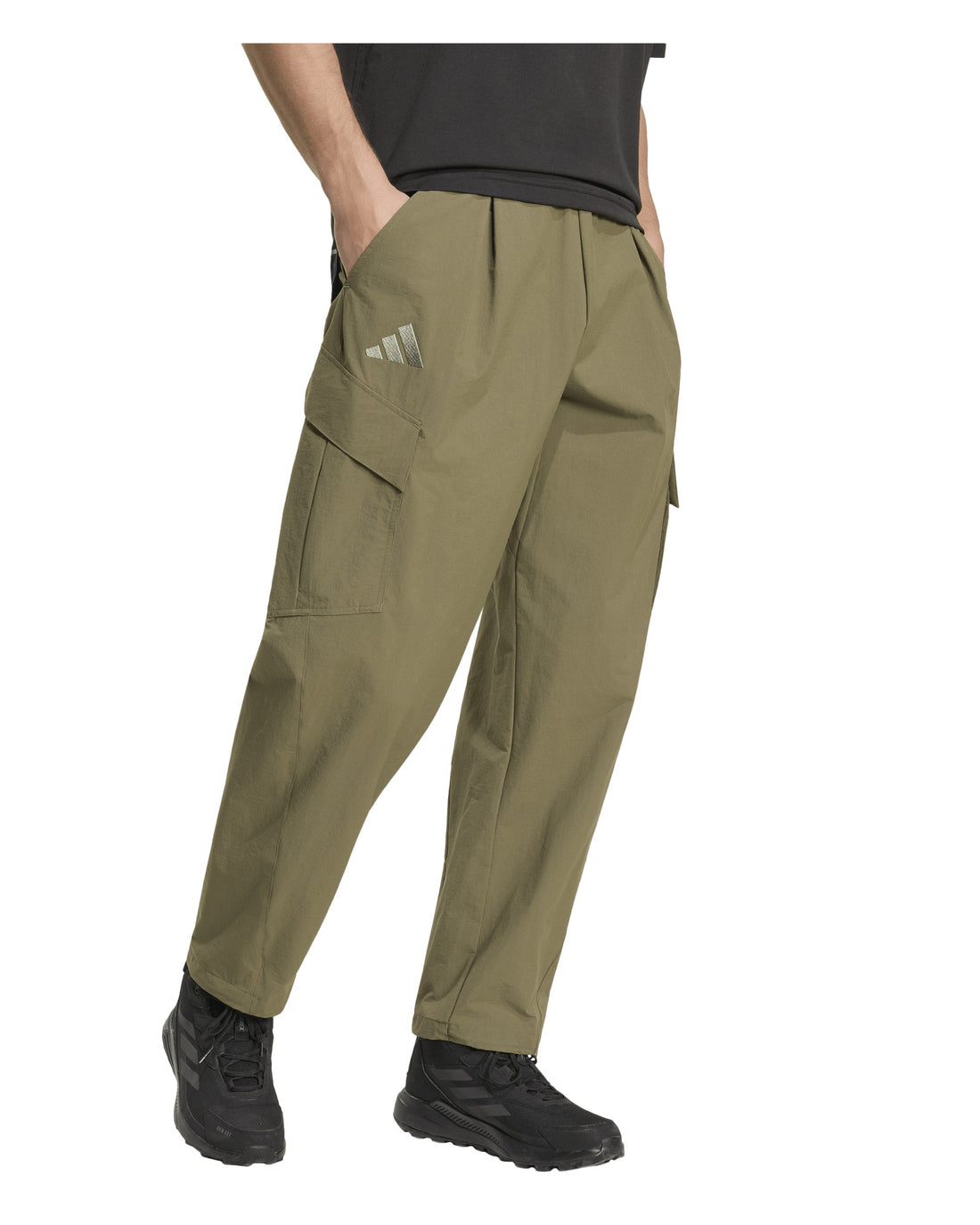 Cargo Pants Mens - Olive Strata