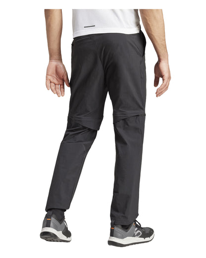Multi Zip Off Pants Mens - Black