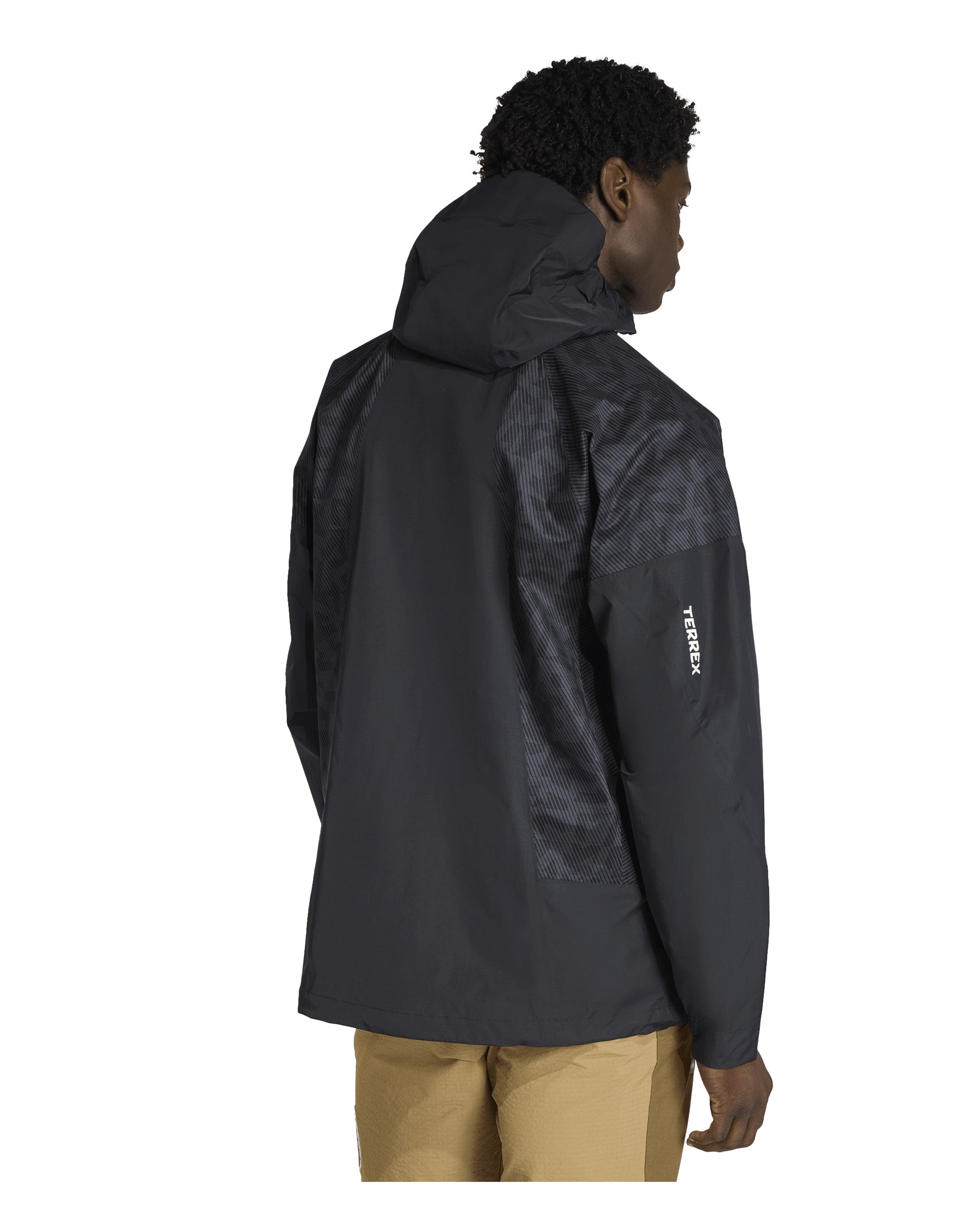 Xperior Hybrid Primeknit Climaproof Jacket Mens - Black