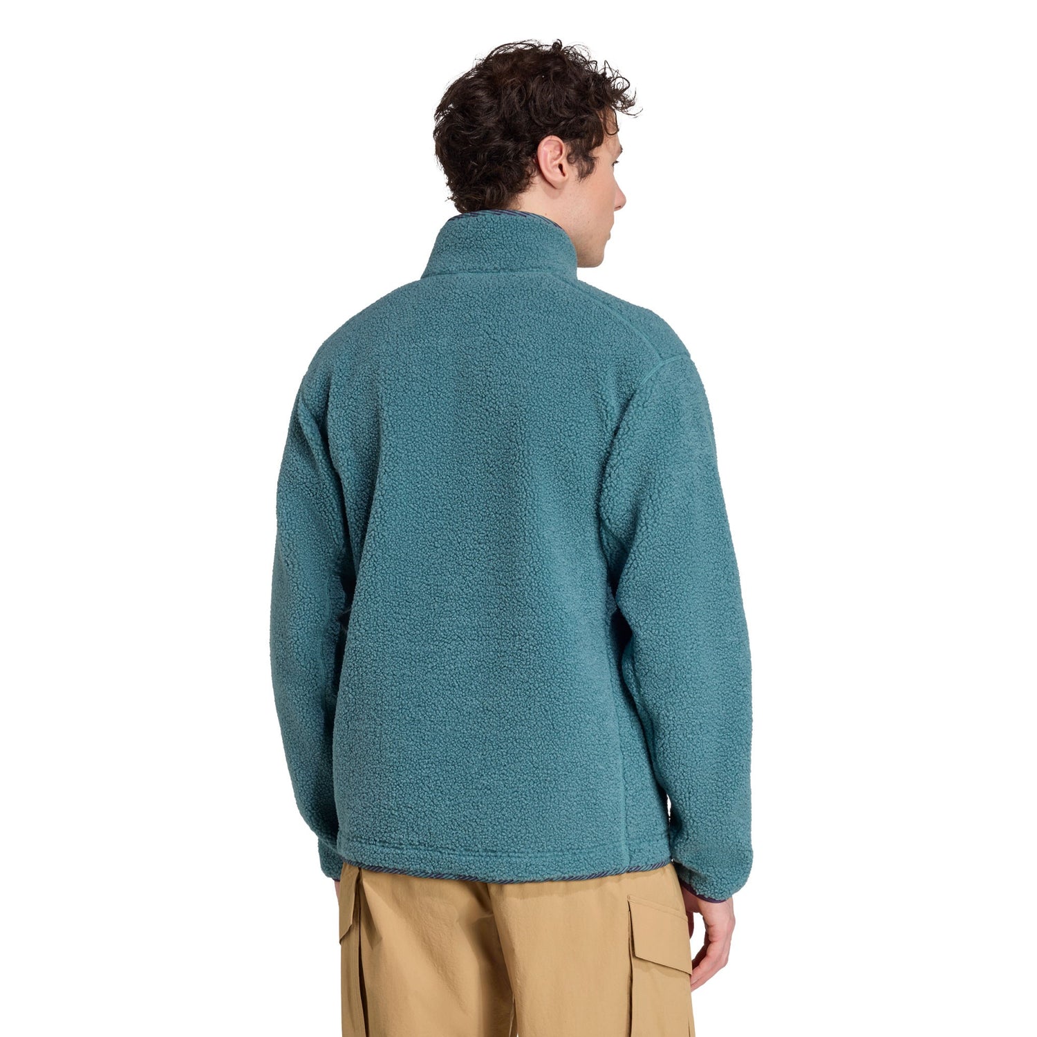 Xploric Pile Snap Fleece Mens - Preloved Teal