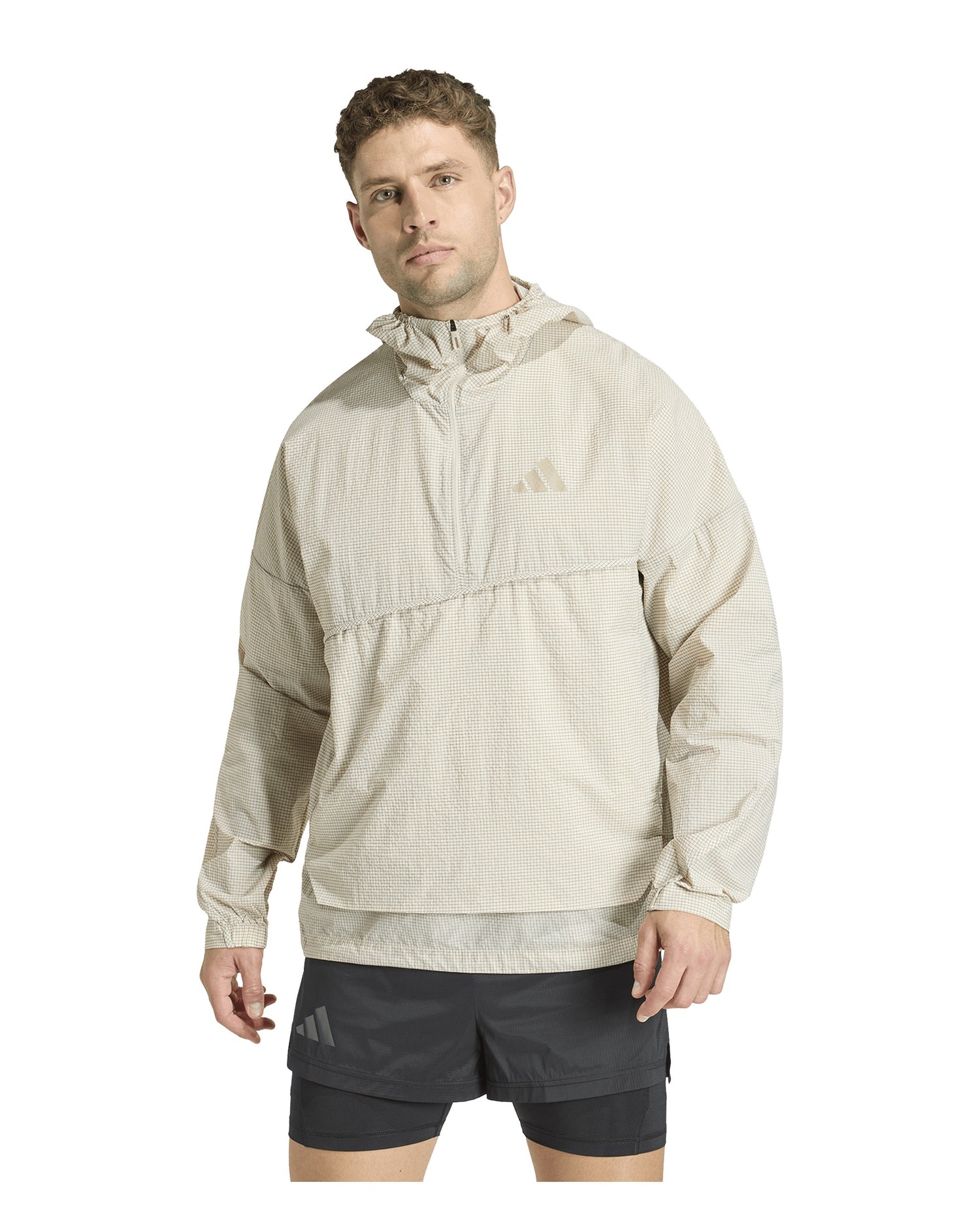 Xploric Wind Anorak Mens - Wonder Alumina/Brown Oxide