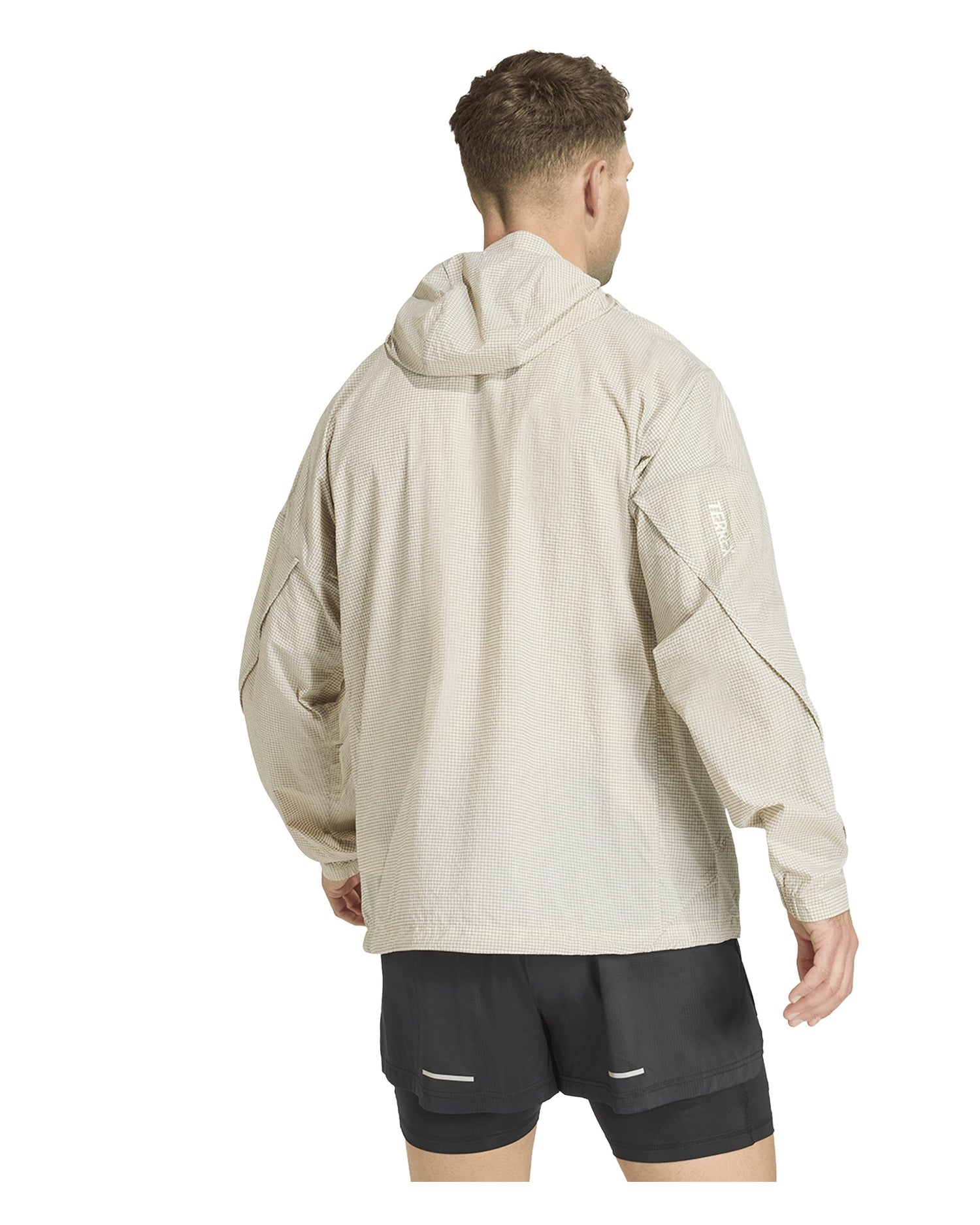 Xploric Wind Anorak Mens - Wonder Alumina/Brown Oxide