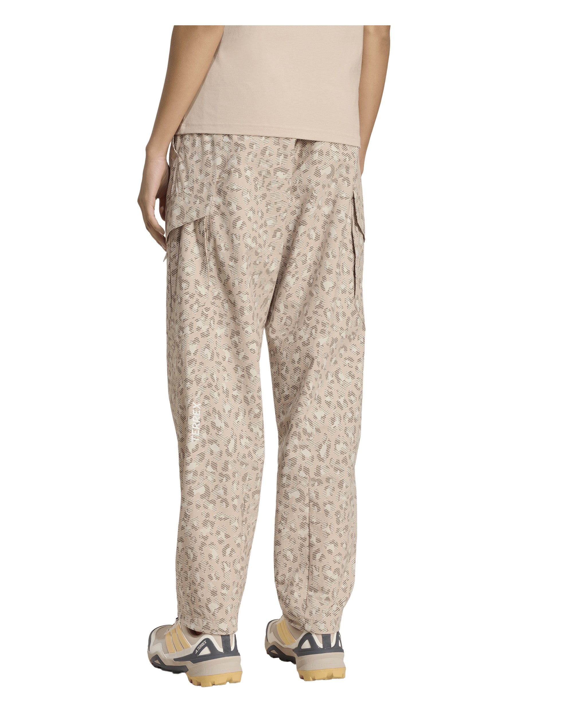 Cargo Pants All Over Print Womens - Wonder Alumina/Wonder Taupe/Trace Brown