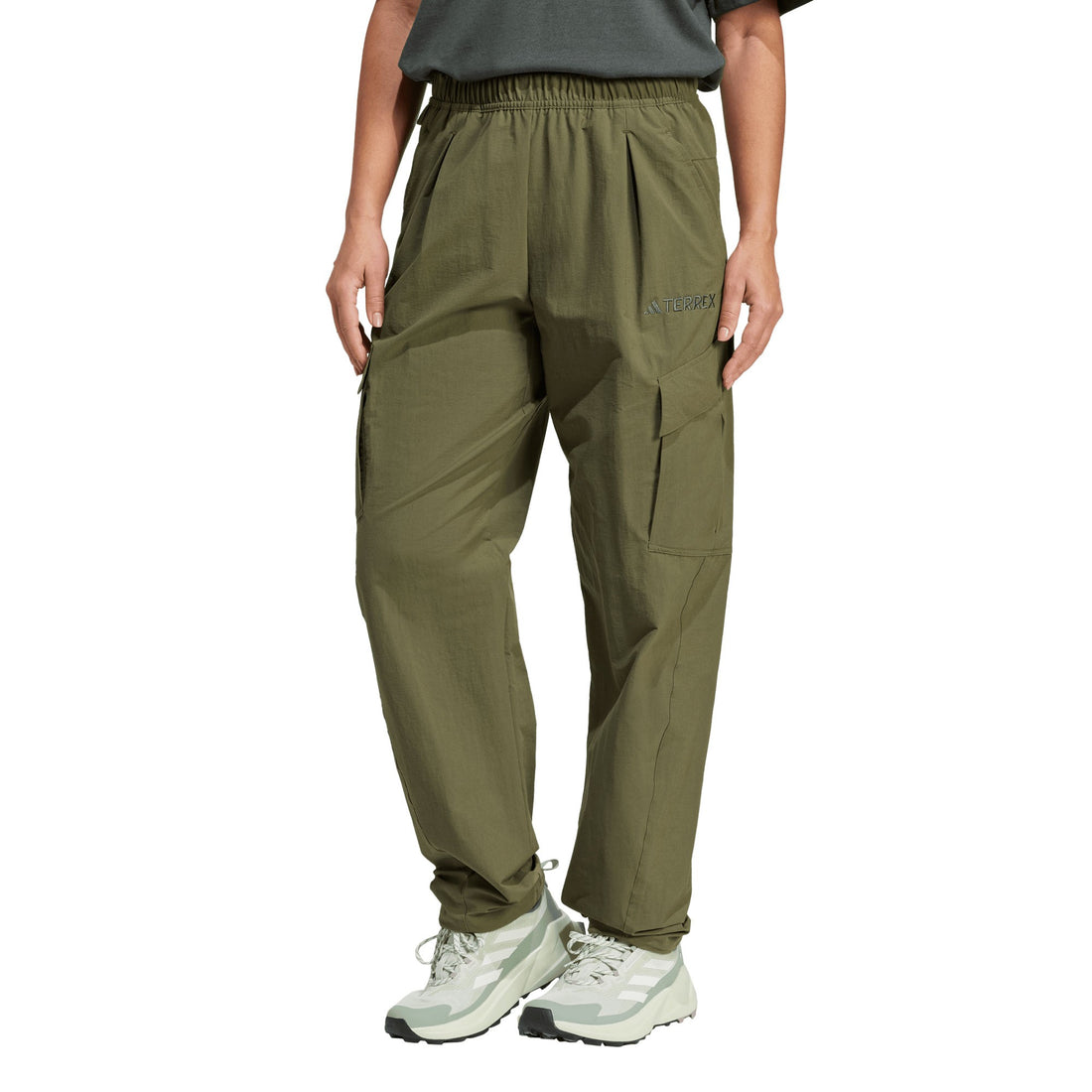 Cargo Pants Womens - Olive Strata