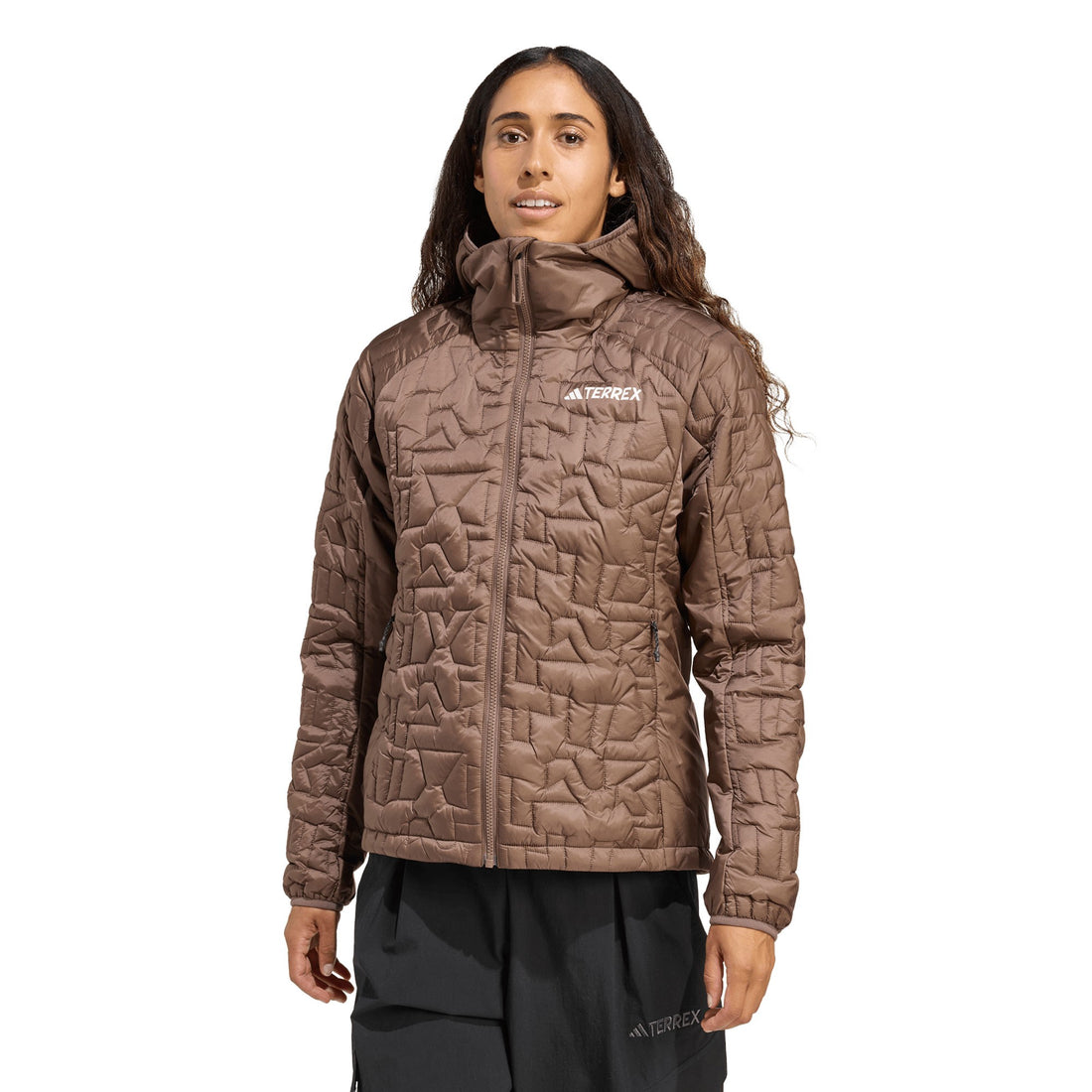 Xperior Loose Fill Hooded Jacket Womens - Earth Strata