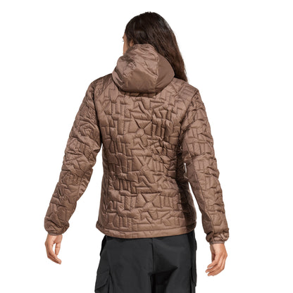 Xperior Loose Fill Hooded Jacket Womens - Earth Strata