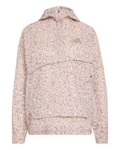 Xploric All Over Print Wind Anorak Womens - Wonder Aluminum/Wonder Taupe/Trace Brown