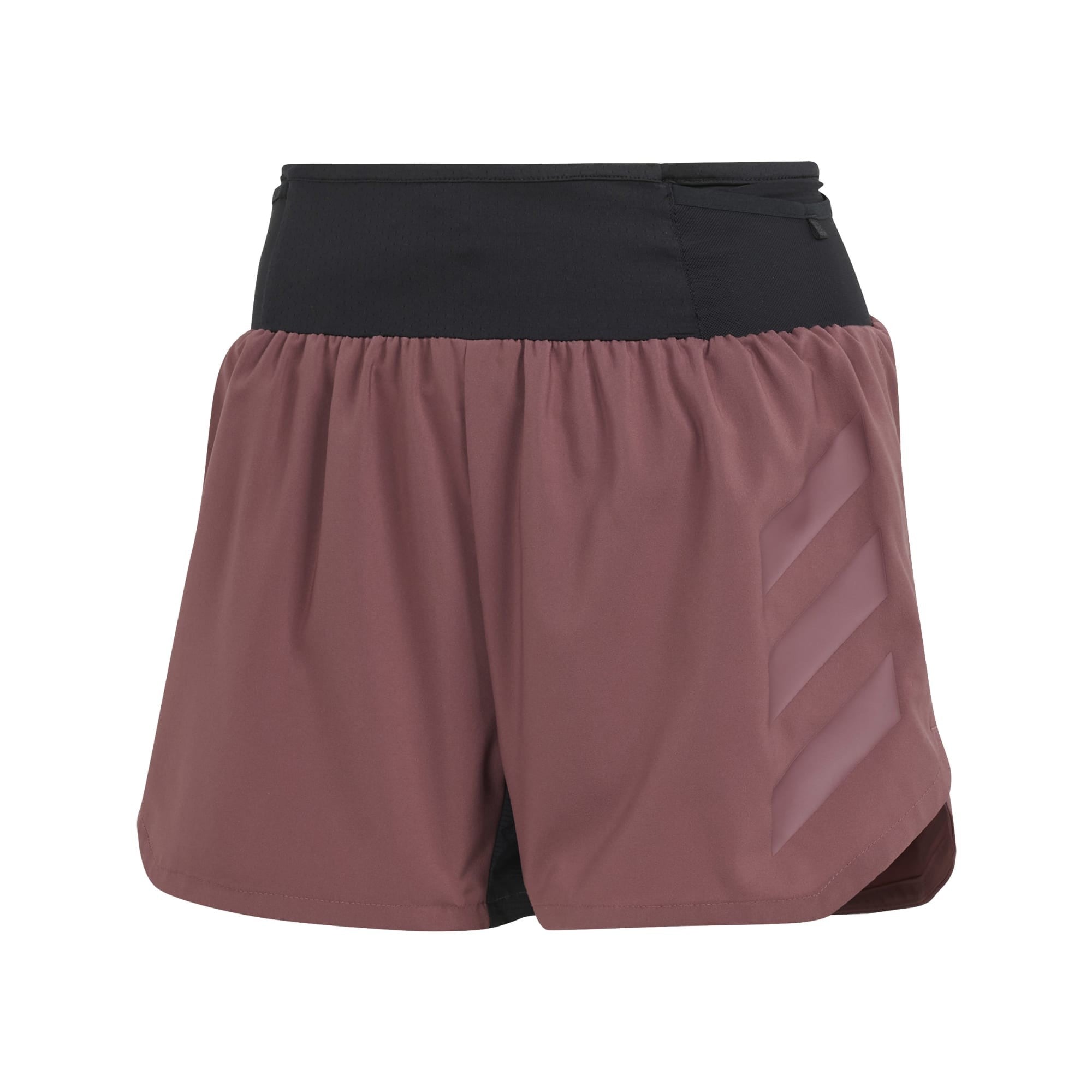 Agravic Short 3&quot; Womens - Quiet Crimson