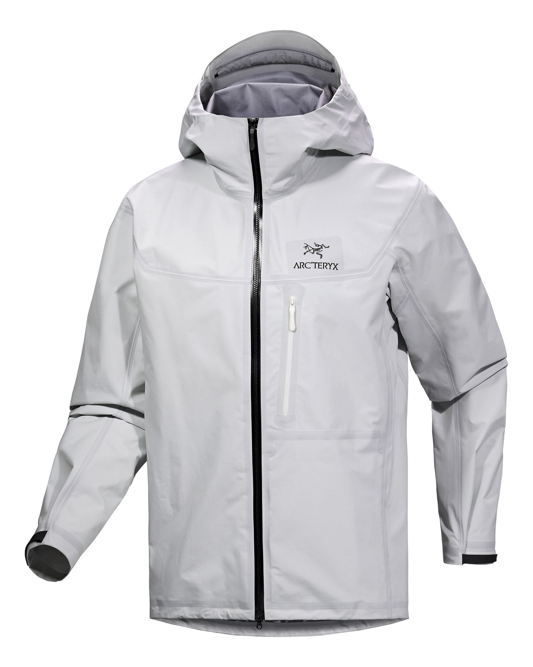 Alpha SL Jacket Mens - Arctic Silk/Black