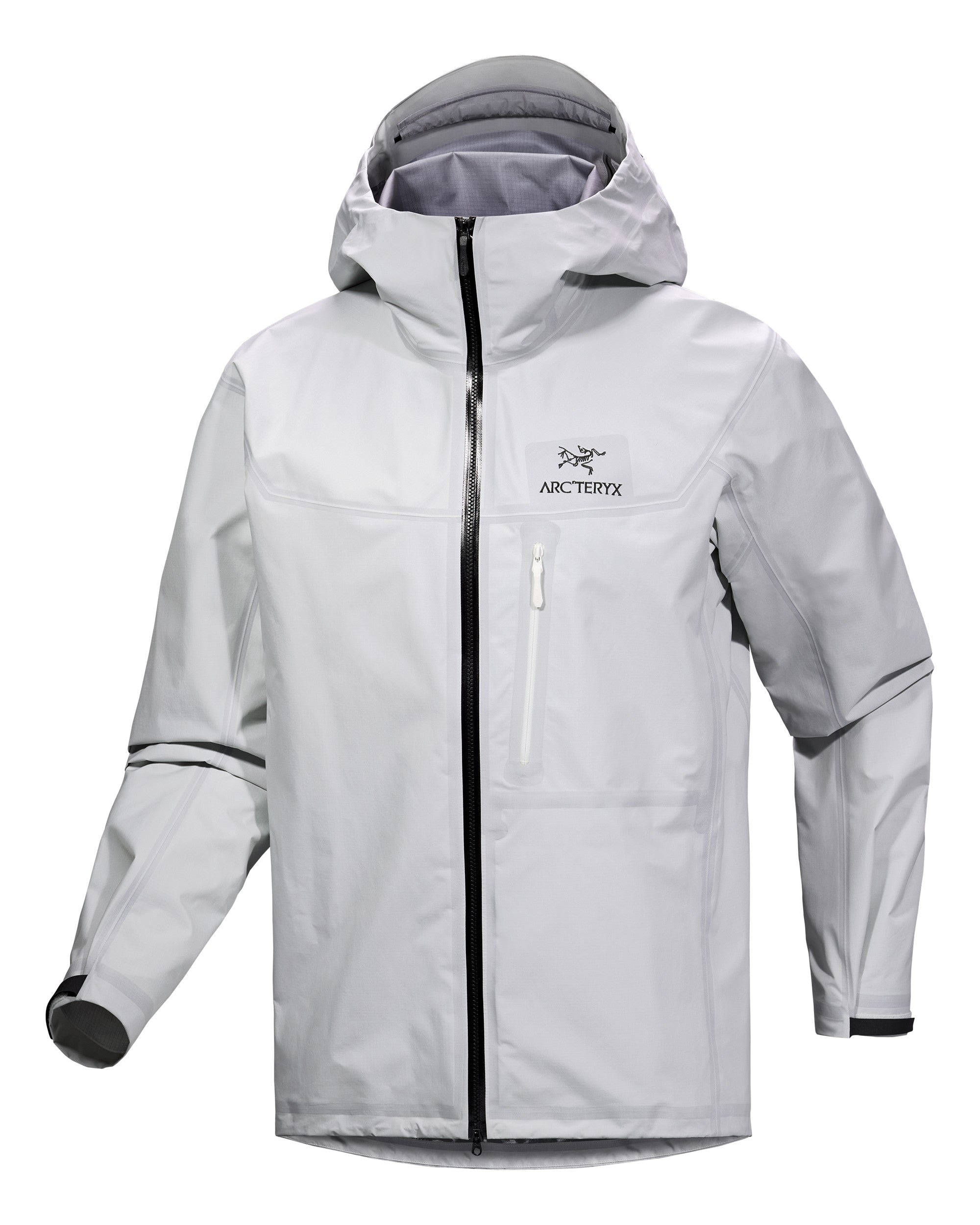 Alpha SL Jacket Mens - Arctic Silk/Black