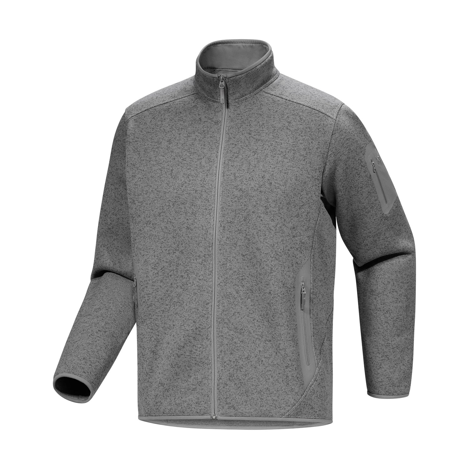 Covert Cardigan Mens - Cloud Heather/Void