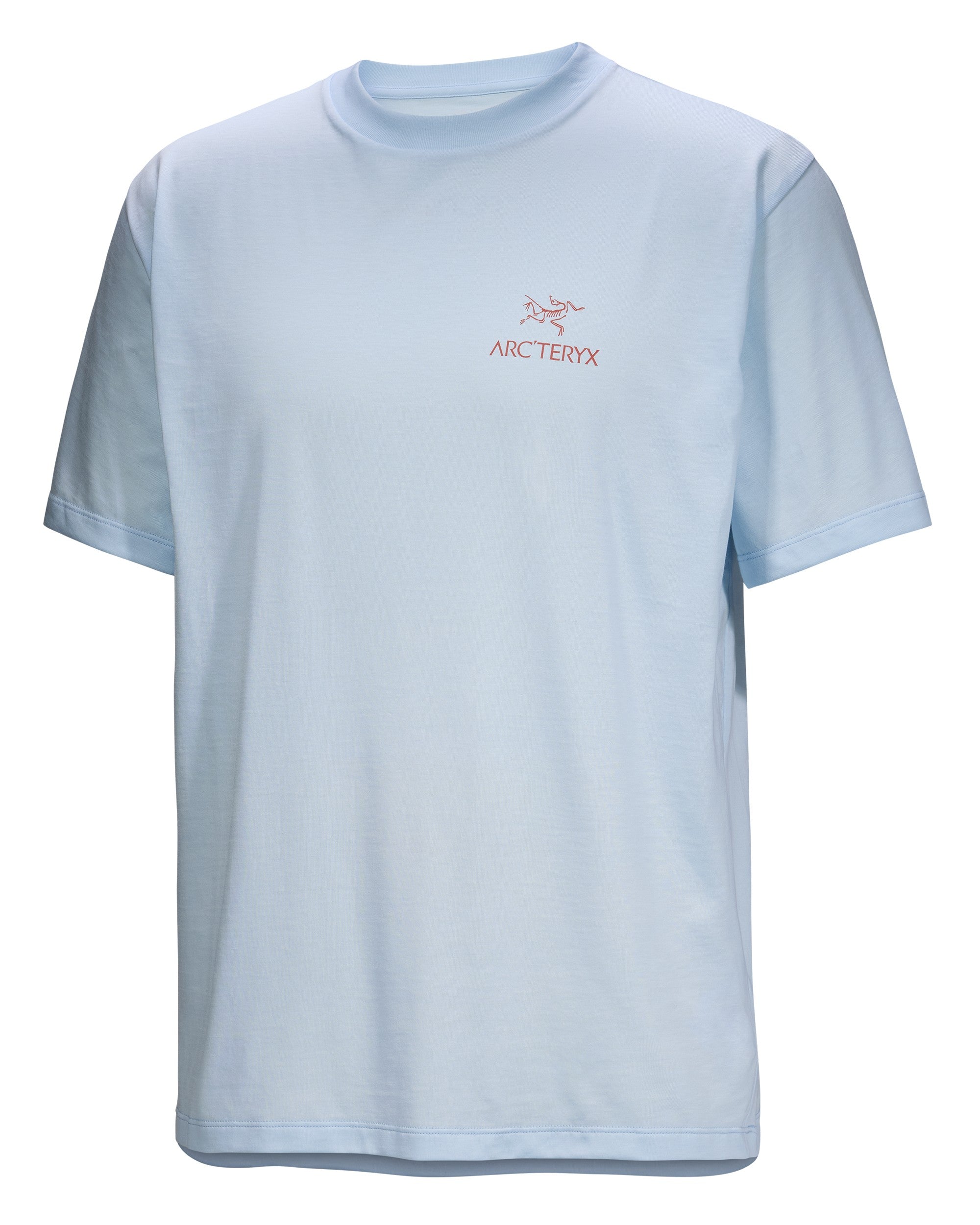 Kragg SL Cotton Bird Word SS - Alpine Blue/Stone Red