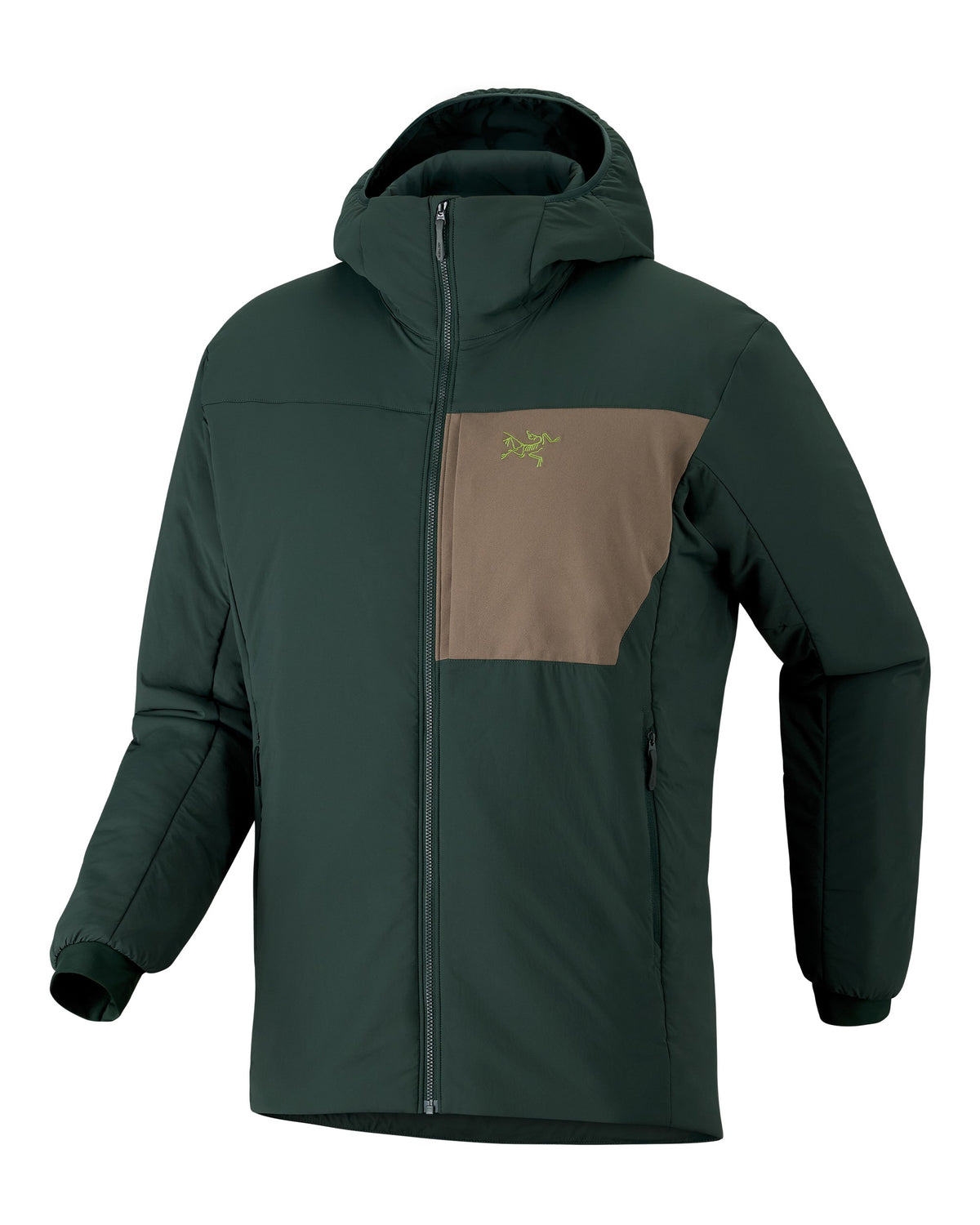 Proton Hoody Mens - Dark Jade/Mongoose