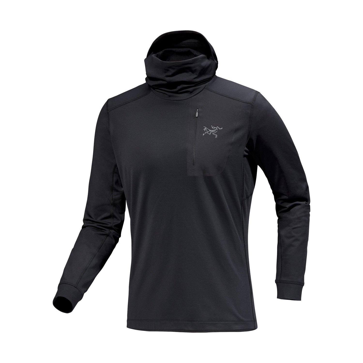 Rho LT Hoody Mens - Black