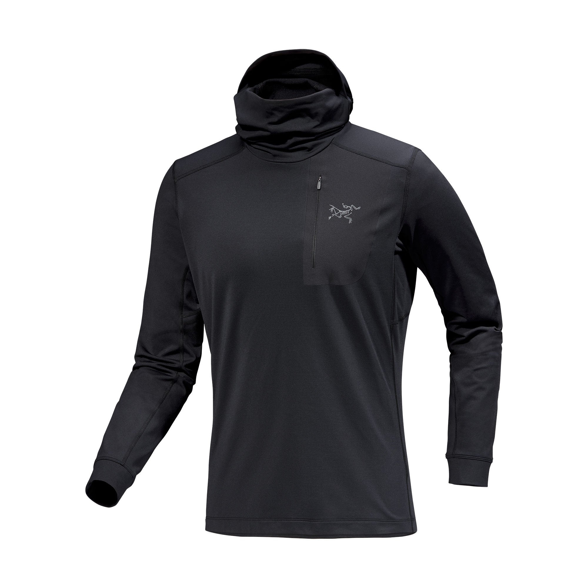 Rho LT Hoody Mens - Black