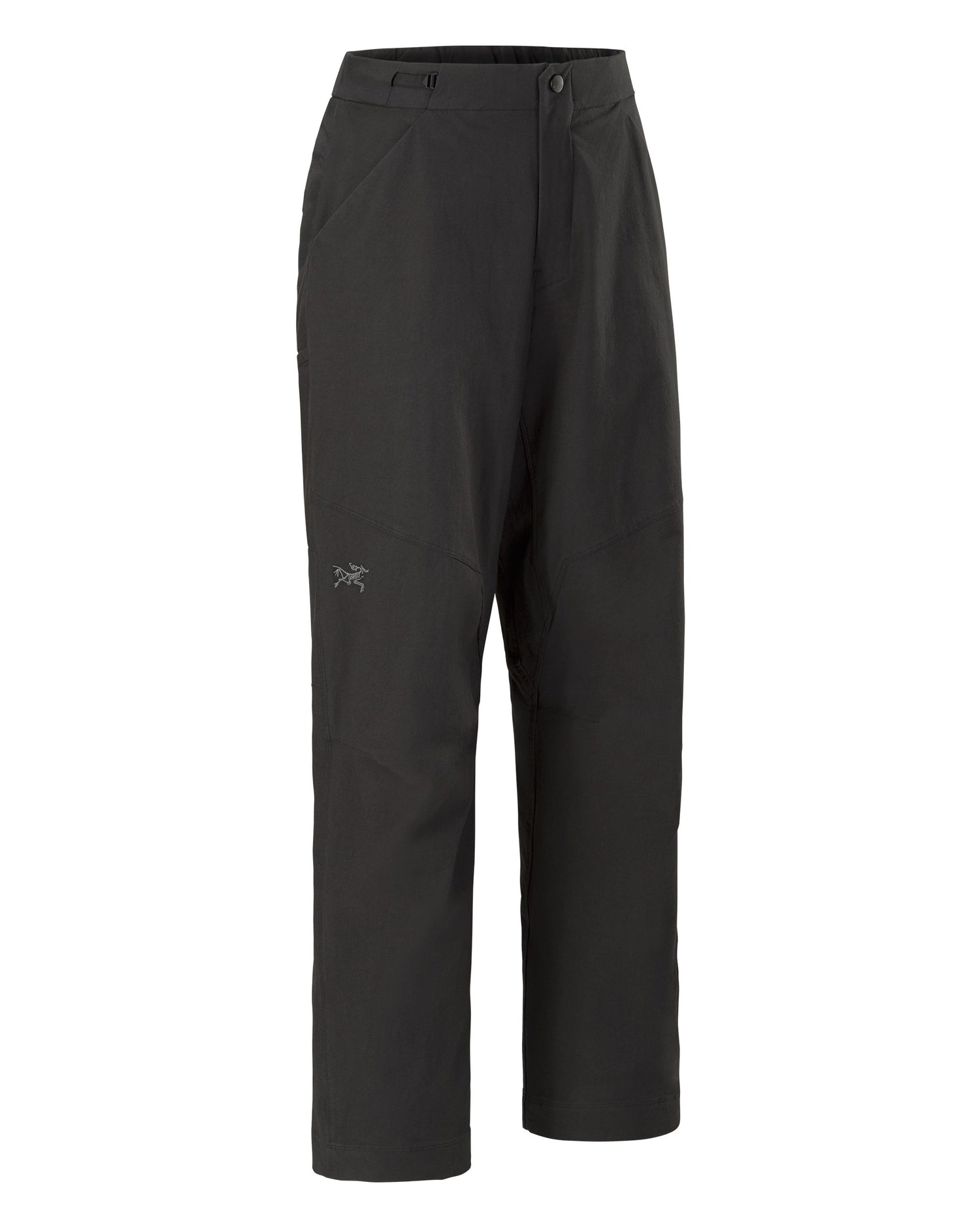 Clarkia Cotton Pant Wide Leg Womens - Black