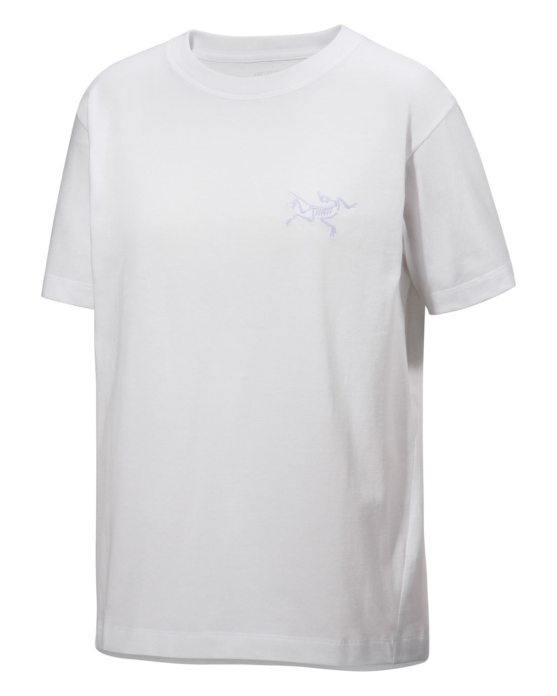 Kragg Cotton Little Bird Crew SS Womens - White Light/White