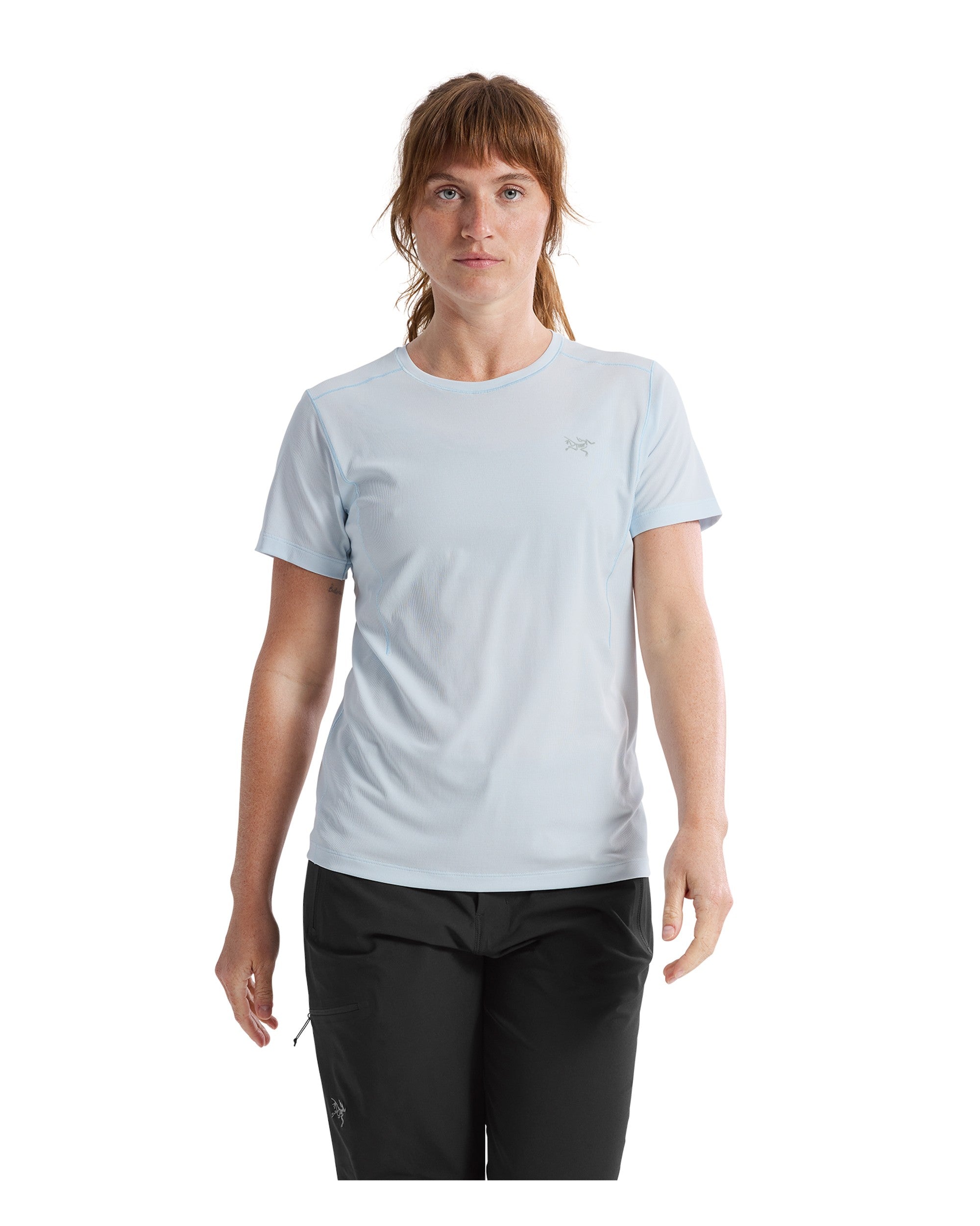 Sunna Crew SS Womens - Alpine Blue
