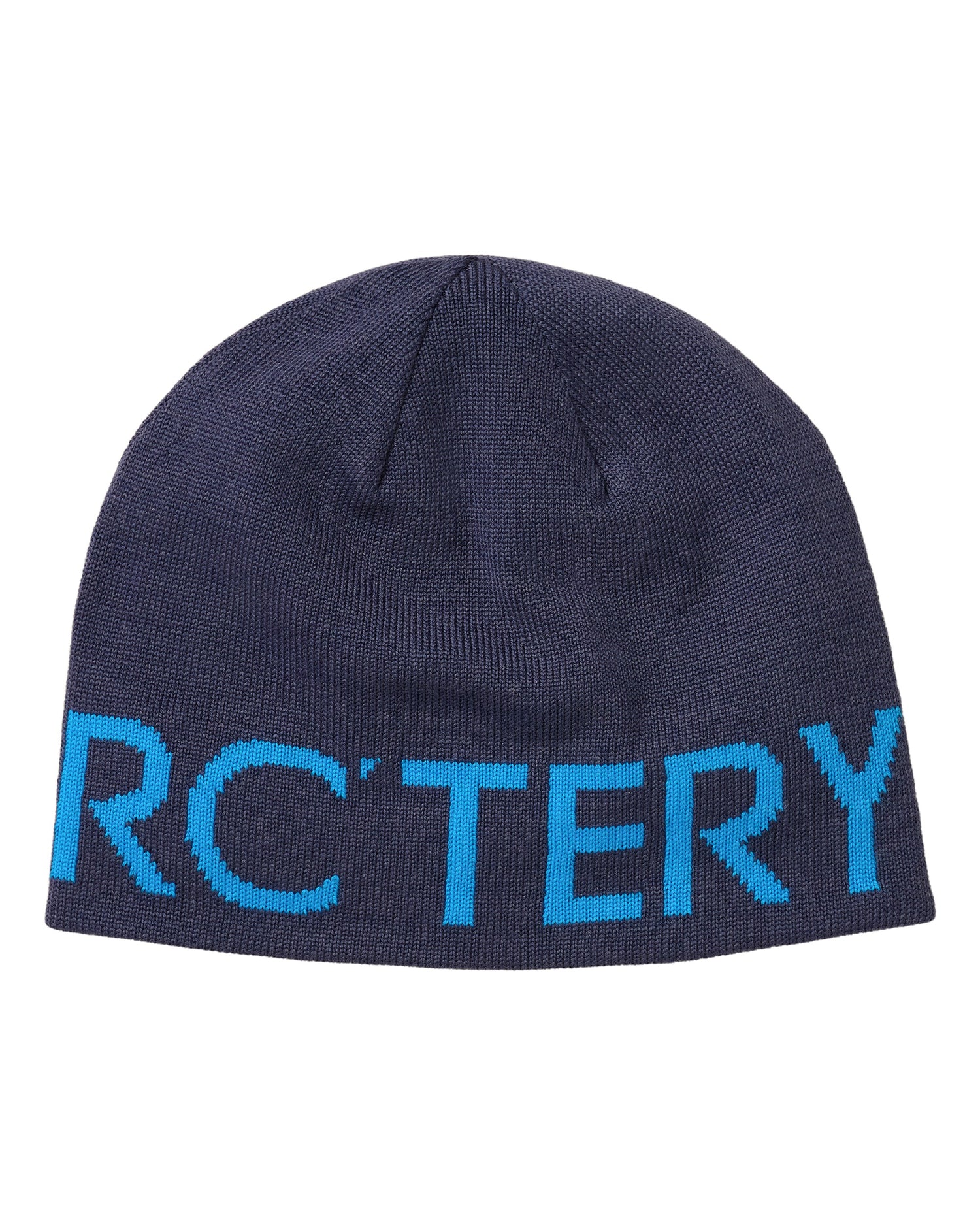 Word Head Toque - Black Sapphire/Aquaculture