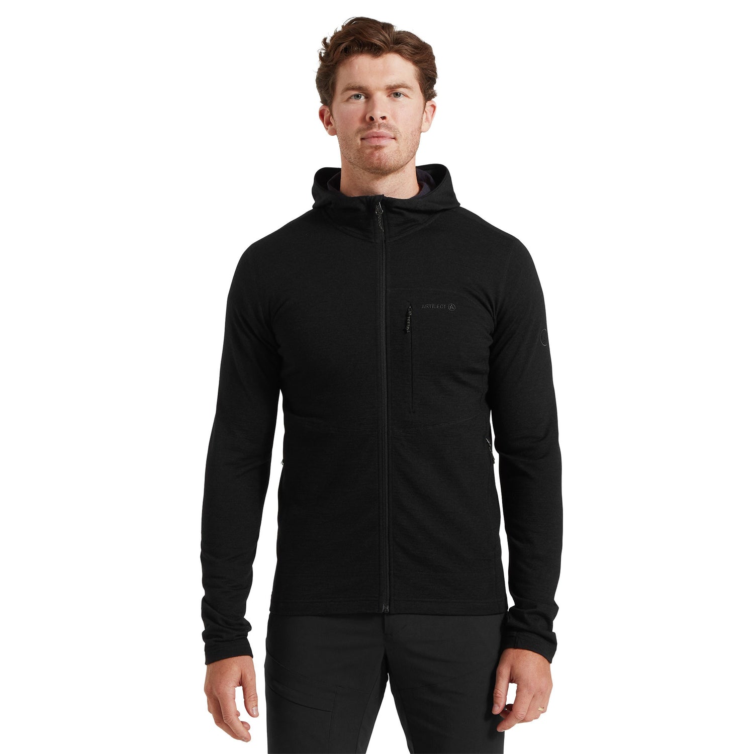 Bear Canyon Hoodie Mens - Black