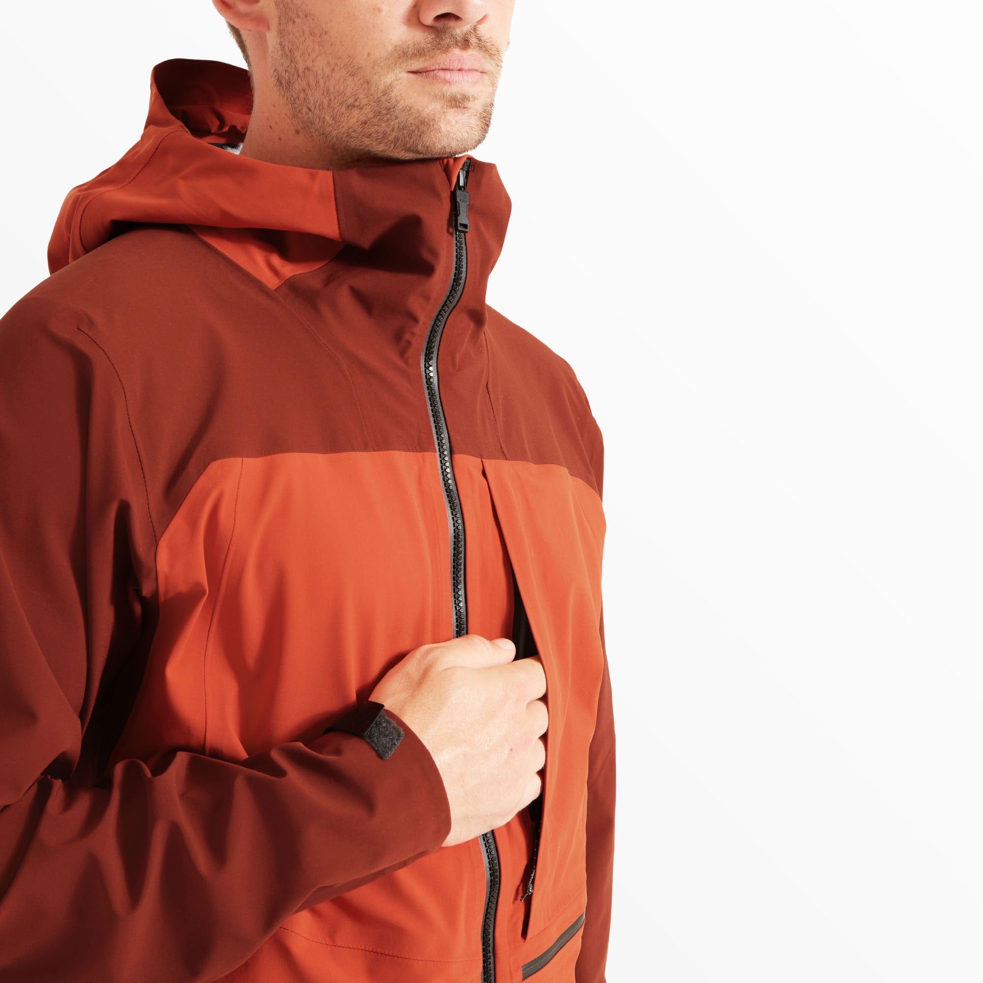 Formation 3L Jacket Mens - Fired Brick/Ember